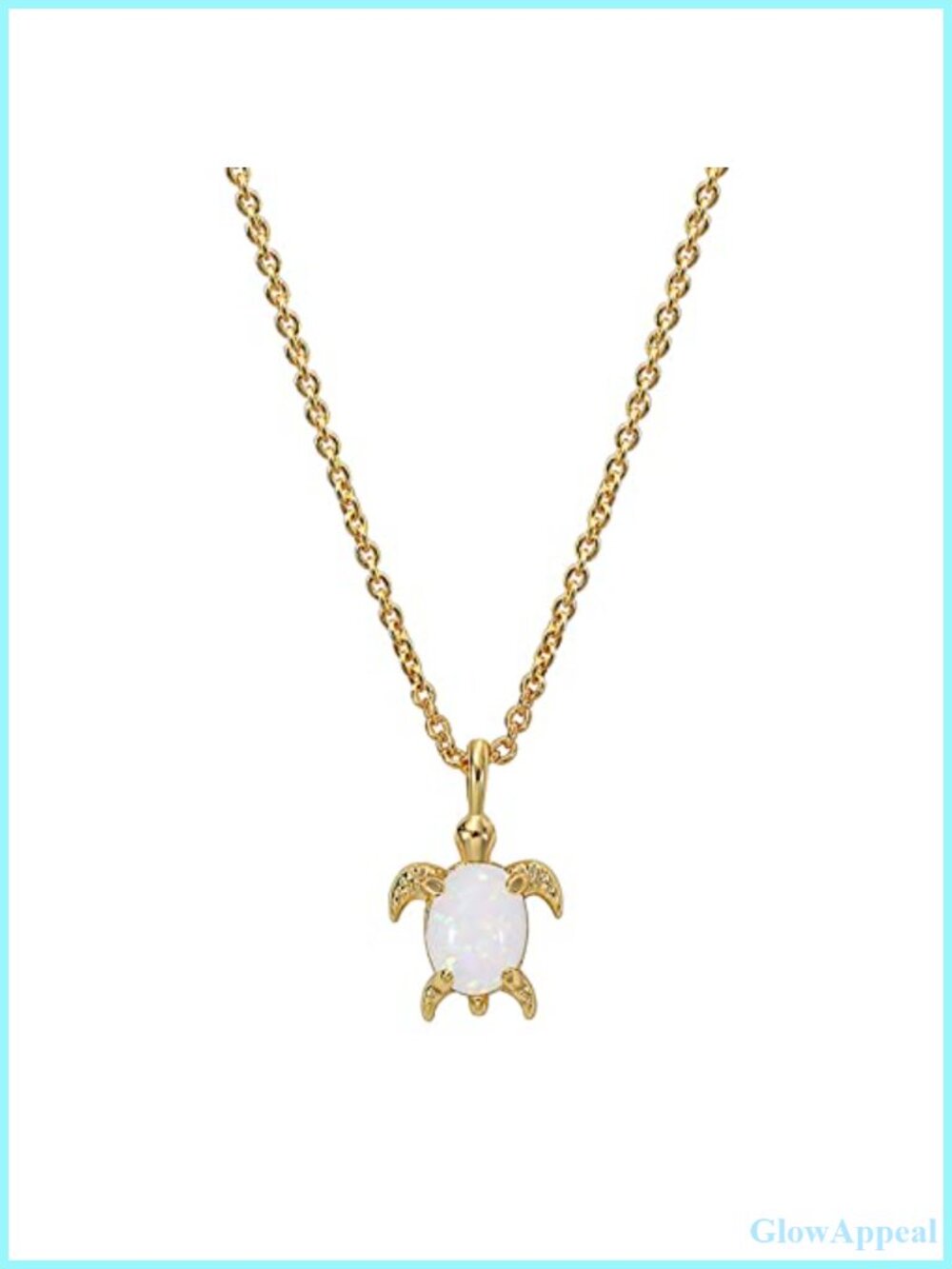 18k Gold Plated Turtle Pendant Necklace Dainty Jewelry Gift for Her